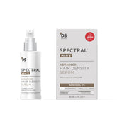 DS Laboratories Spectral Men's Density Serum bottle highlights lightweight leave-in formula for fuller-looking hair.