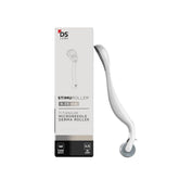 DS Laboratories StimuROLLER close-up of 0.25mm needles for scalp stimulation and absorption