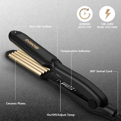 DSHOW offers five temperature levels for customized styling control.