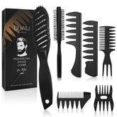 DUAIU curved vent hair brush; ergonomic design for quick drying and scalp soothing.
