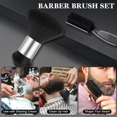 DUAIU neck duster brush for post-cut cleanup and skin comfort.