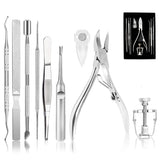 Dualeco ingrown toenail tool kit contents for at-home care