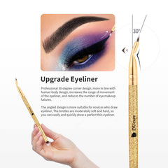 DUcare double-sided design brushes for easy two-step makeup application on travel