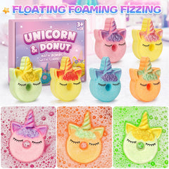 Duchong bath bomb surprise toy inside pack includes a surprise toy for imaginative post-bath play.