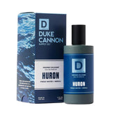 Duke Cannon Proper Cologne Huron bottle ready for everyday freshness