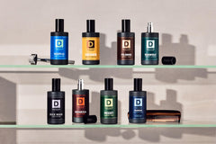 Duke Cannon Proper Cologne Palomino cap closeup emphasizes premium ingredients.
