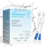 Dumie 3% Hyaluronic Serum bottle shows hydrating formula for dewy skin