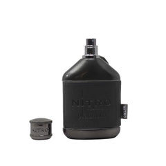 Dumont Nitro Platinum woody-musk base notes convey lasting sophistication.