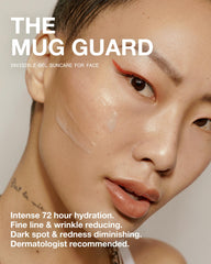 DUNE SunCare Mug Guard Water-Resistant Splash for swimming or sweating protection.