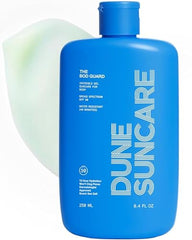 DUNE SUNCARE The Bod Guard clear gel sunscreen application for invisible protection
