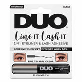 DUO delineador-adhesivo negro para fijar pestañas y delinear ojos