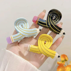 DUOJINSANXI yellow pencil claw on desk for bright everyday look