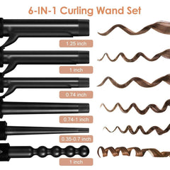 Duomishu 1.25-inch barrel for big curls and body