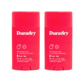 Duradry Clear Sky antiperspirant two-pack bottle for everyday protection.