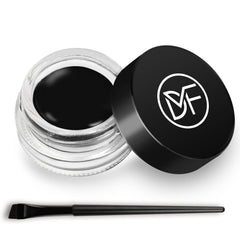 DuralineMakeupFixer Eyeliner Gel Set brush close-up for precise, long-lasting lines.