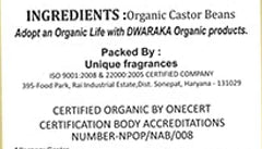 Dwaraka Castor Oil digestive-use with moderation for gentle support.