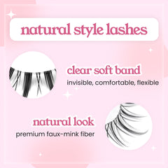DX Grandway LK02 lash-band closeup—flexible band for comfort