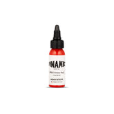 Dynamic Color Co Chinese Red ink bottle cap shows vibrant pigment for precise outlining and clean lines.