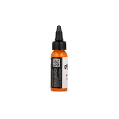 Dynamic Color Co sterilized ink bottle label emphasizes hygiene and authenticity for safe tattooing.