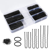 DySaLic U-shaped hair pins 2.8in secure elegant buns and updos.