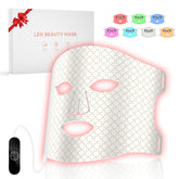 DZAVOK red-light-mask front view for at-home anti-aging therapy