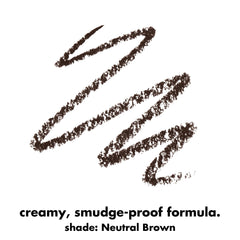 e.l.f. dual-ended detail showing pencil tip and spoolie for precision and blending