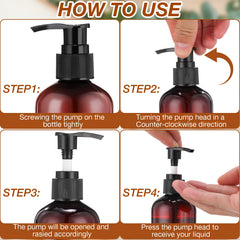 Eaasty pump bottle with black pump ensures reliable daily dispensing