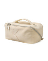 Eachy personalized makeup bag with initial K for a stylish gift option and easy organization