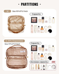 Eachy waterproof PU leather exterior resists spills and wipes clean.