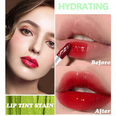 Eakroo lip tint close-up texture reveals creamy velvet finish