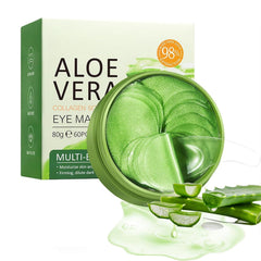 Eakroo under-eye patches Aloe Vera soothing hydration for delicate skin.