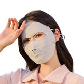 eaonitu front view mask showing full face coverage and sun protection