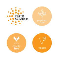 Earth Science fragrance-free almond-aloe moisturizer pack shot highlights daily skincare essential.