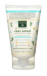 Earth Therapeutics Foot Repair Balm bottle for easy application and nourished feet