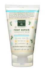 Earth Therapeutics Foot Repair Balm bottle for easy application and nourished feet