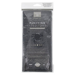 Earth Therapeutics Purifying Exfoliating Hydro Towel Black Charcoal for deep cleansing and gentle exfoliation.