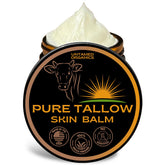 Earthborn Organics Untamed Pure Tallow jar close-up for natural hydration