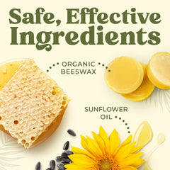 Earth's Daughter lip balm eucalyptus-mint tube offers a refreshing sensation for chapped lips.