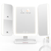 EASEHOLD makeup mirror with 116 LEDs delivers even, eye-friendly illumination.