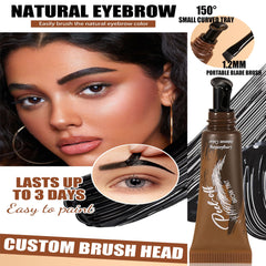 Easilydays eyebrow gel brush 1-2mm for precise outline and fill