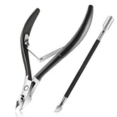 Easkep cuticle trimmer black product shot highlights precise blade for clean trimming