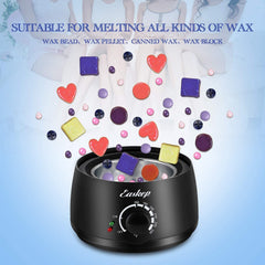 Easkep wooden applicator sticks arranged for clean, hygienic waxing.