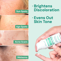 Ebanel dark spot serum on skin demonstrates visible brightening potential for even tones