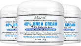 Ebanel urea 40% foot cream in action for moisturized, protected feet