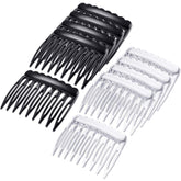 EBOOT small hair combs in black securely hold fine hair for daily wear.