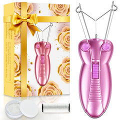 EC VISION electric women's facial hair remover closeup highlighting gentle, precise removal