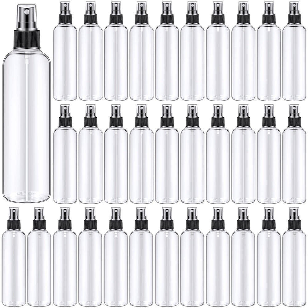 Eccliy 32-pcs 8oz spray bottle pack for versatile cleaning on the go