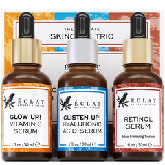 Eclat Skincare vitamin C serum bottle—brightening glow for a fresh daytime radiance