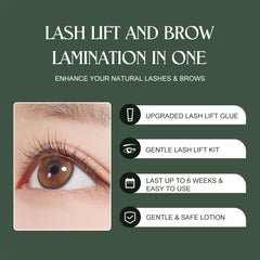 ECOFAN Lash Lift Kit avocado nourishment highlights gentle lash care.