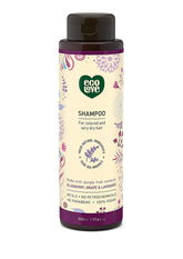 ecoLove Purple Shampoo bottle front highlighting its SLS-free formula for color-treated hair.